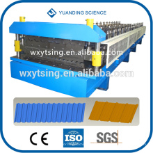 Passed CE und ISO YTSING-YD-6613 Automatische SPS-System Double Layer Roofing Fliesen Roll Forming Machine